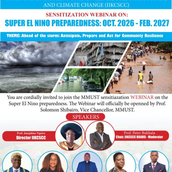 Institute of Indigenous Knowledge, Cultural Studies and Climate Change Hosts Webinar on Super El Niño Preparedness